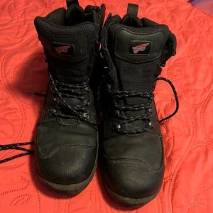 Red Wing steel toe boots